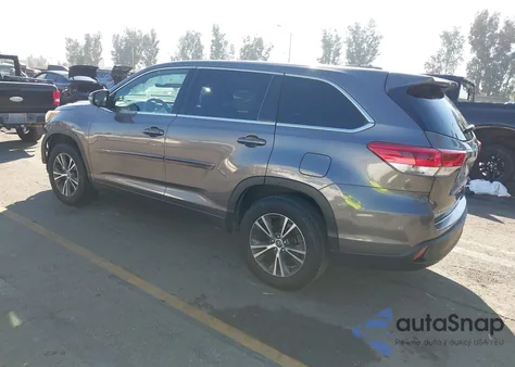 2018 Toyota Highlander Le from USA, damaged, VIN 5TDZARFH0JS036548